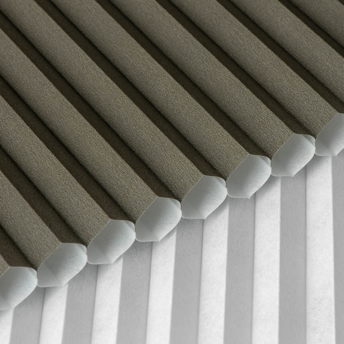 HONEYCOMB TRANSPARENT / 206714/TRANSPARENT/PLISA / BROWN