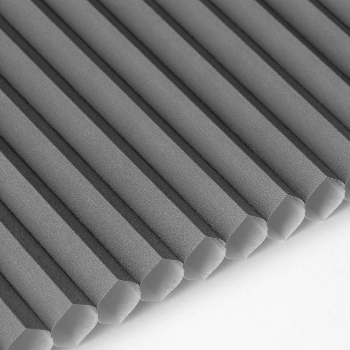 HONEYCOMB TRANSPARENT / 206714/TRANSPARENT/PLISA / GREY - obrazek 2