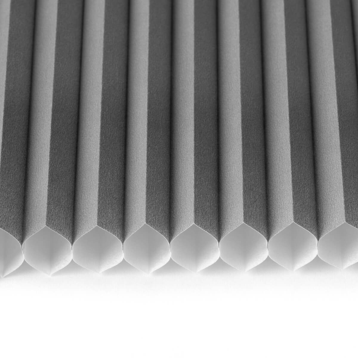 HONEYCOMB TRANSPARENT / 206714/TRANSPARENT/PLISA / GREY - obrazek 3